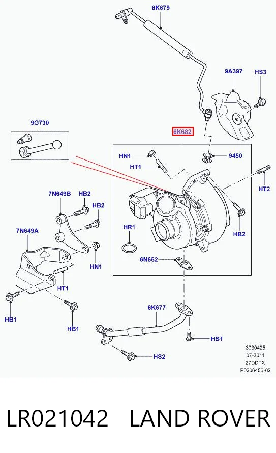 LR021042 Land Rover