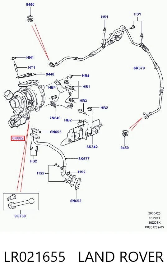 Comprar Turbocompresor Land Rover Range Rover III L322 a bajo precio