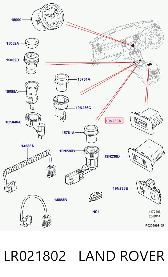 LR021802 Land Rover