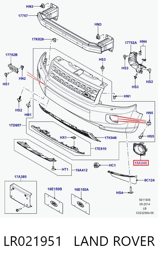 LR021951 Land Rover