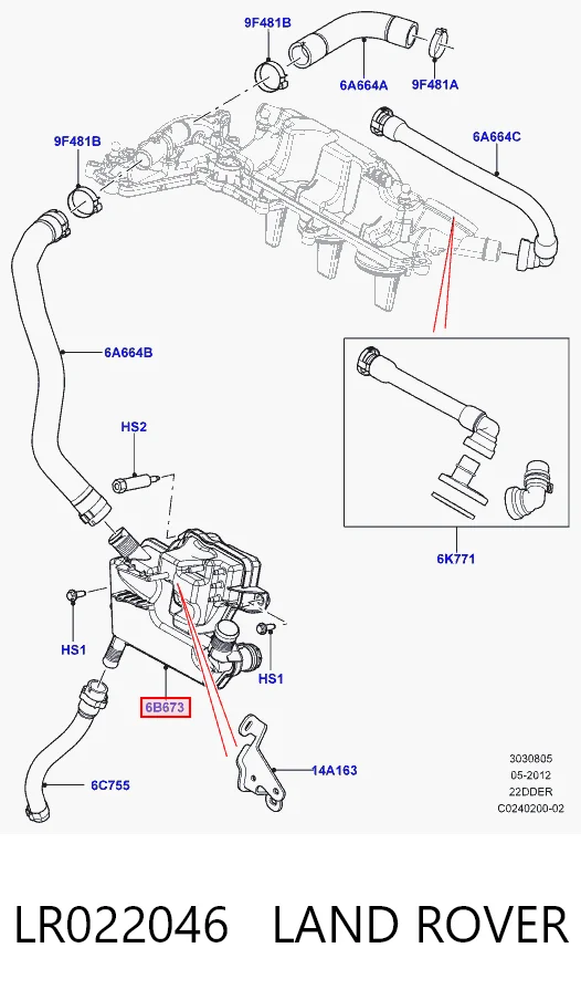 LR022046 Land Rover