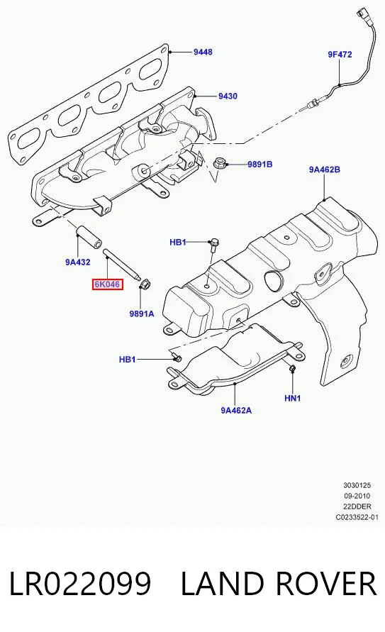 LR022099 LAND ROVER