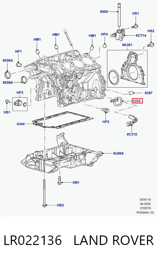 LR022136 Land Rover