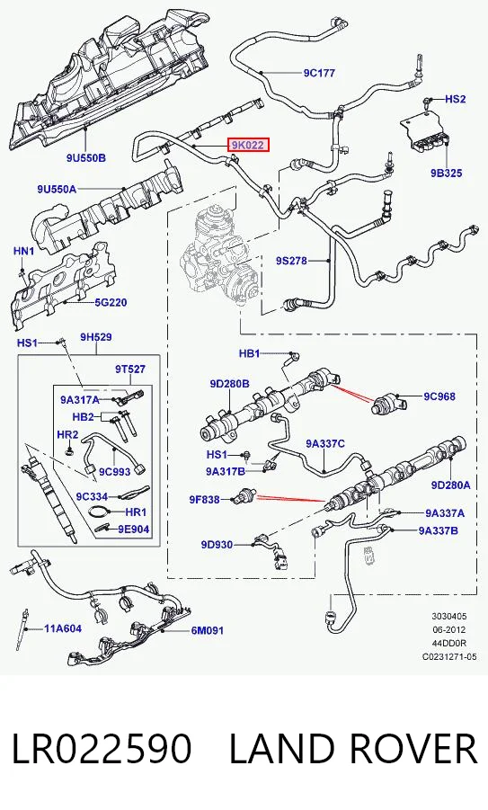 LR022590 Land Rover