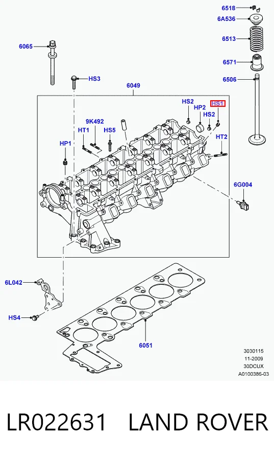 LR022631 Land Rover