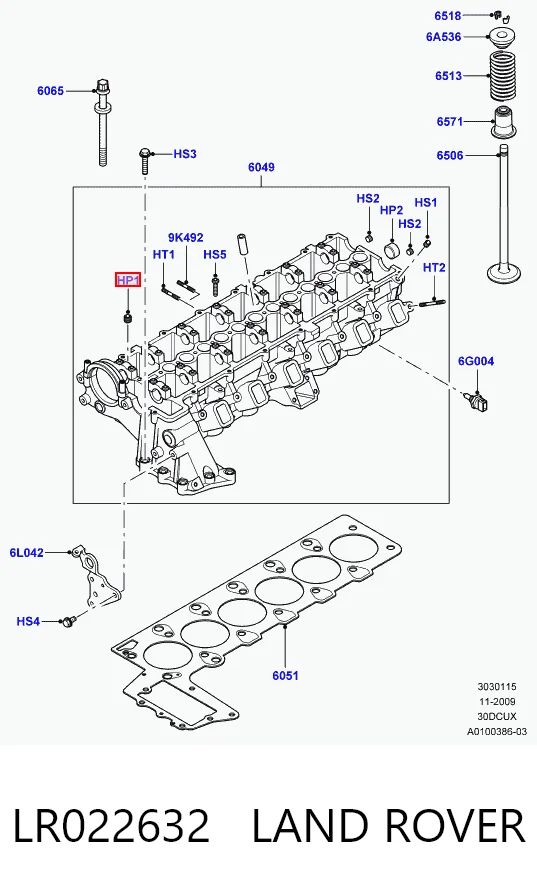 LR022632 Land Rover