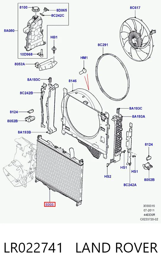 LR022741 Land Rover
