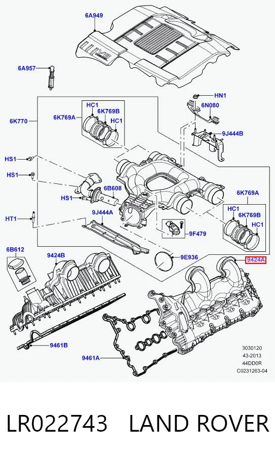 LR022743 Land Rover