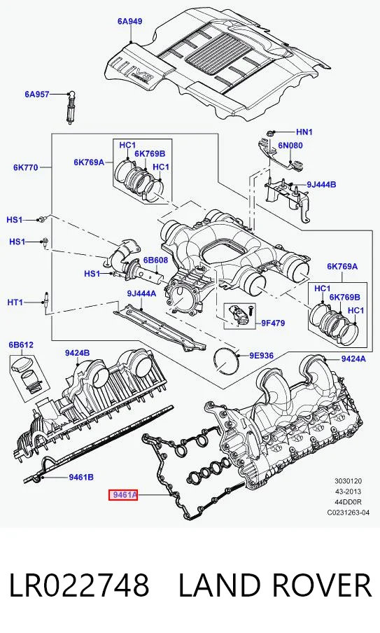 LR022748 Land Rover