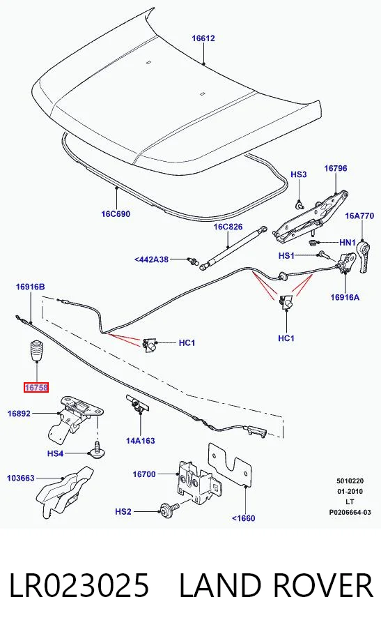 LR023025 Land Rover
