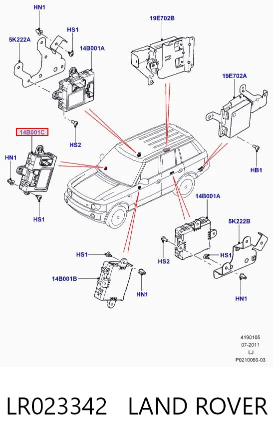 LR023342 Land Rover