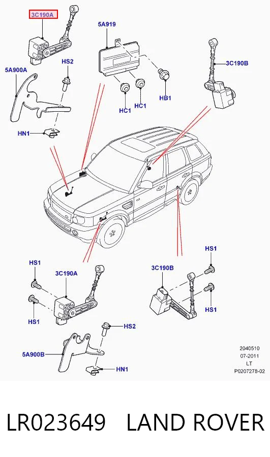 LR023649 Land Rover