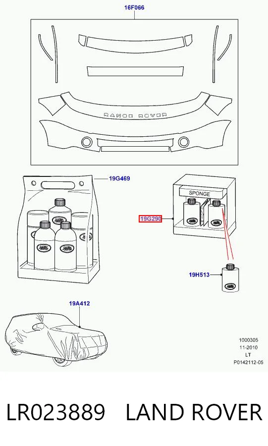 LR023889 Land Rover