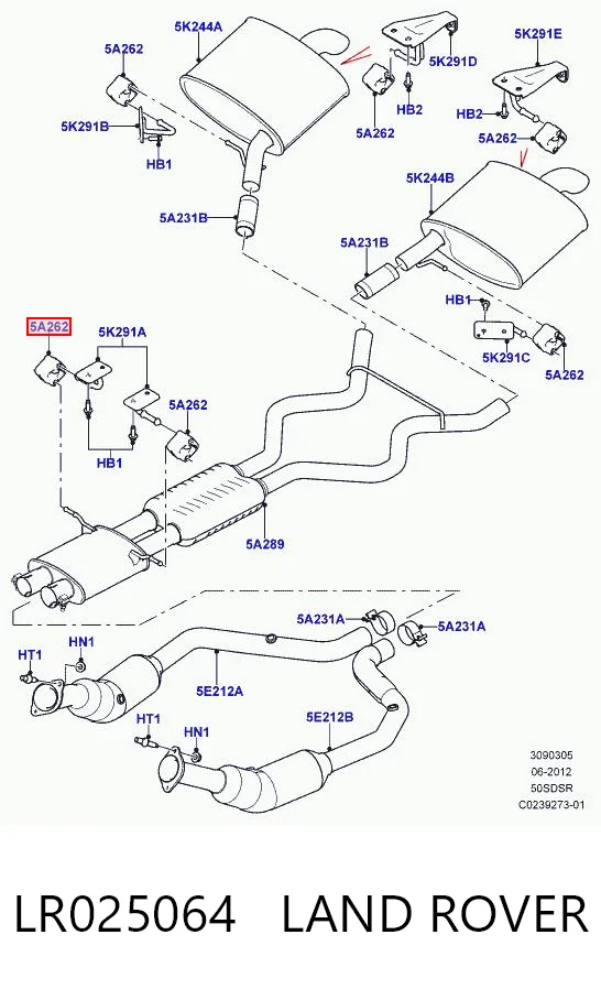 LR025064 Land Rover