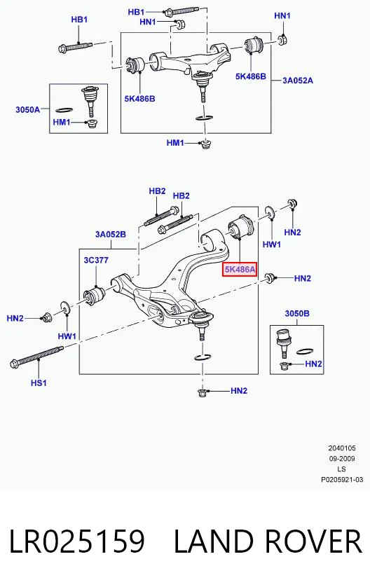 LR025159 Land Rover