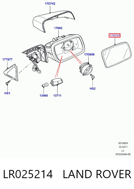LR025214 Land Rover