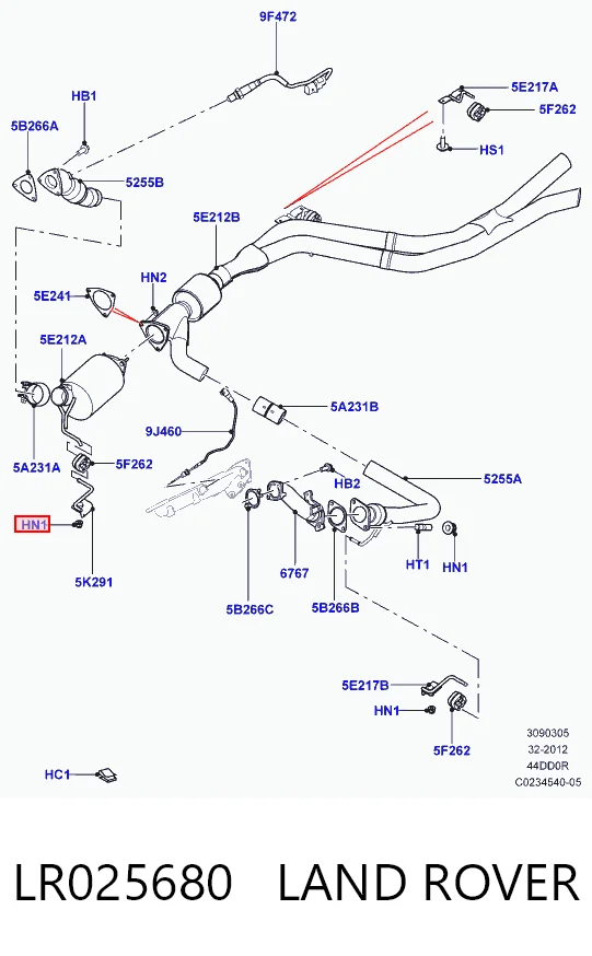 LR025680 Land Rover