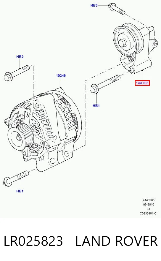 Comprar Rodillo tensor auxiliar de correa de distribución Land Rover Range Rover III L322 a bajo precio