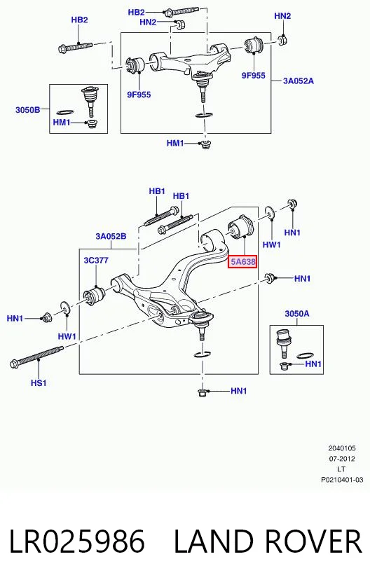 LR025986 Land Rover