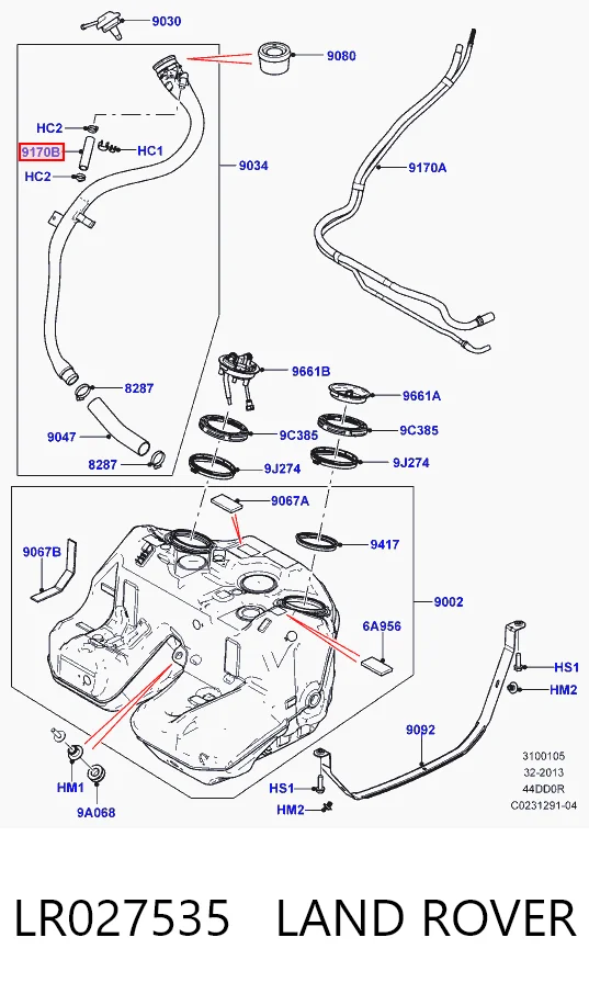 LR027535 Land Rover