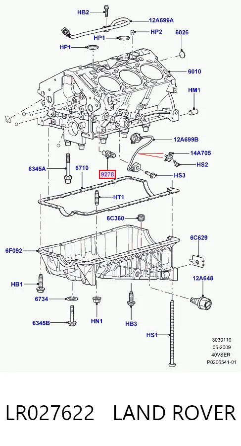 LR027622 Land Rover
