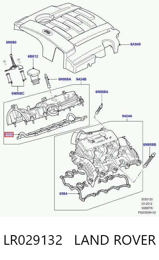 LR029132 Land Rover