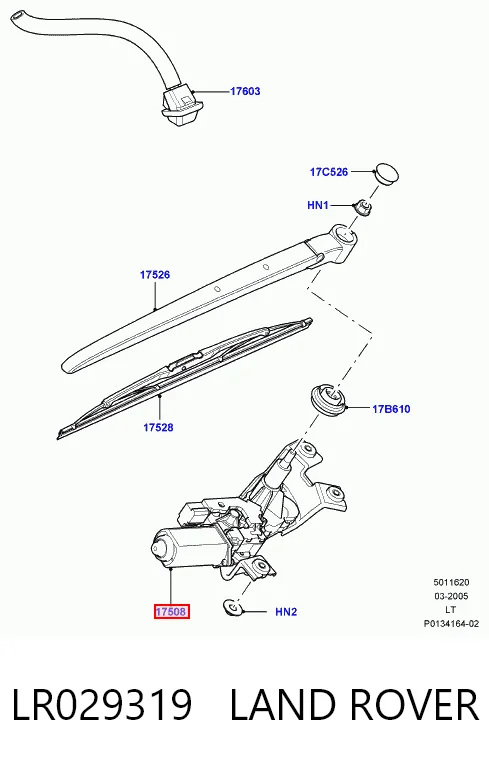 LR029319 Land Rover
