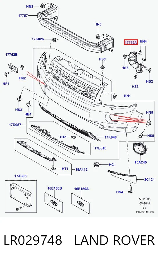 LR029748 Land Rover