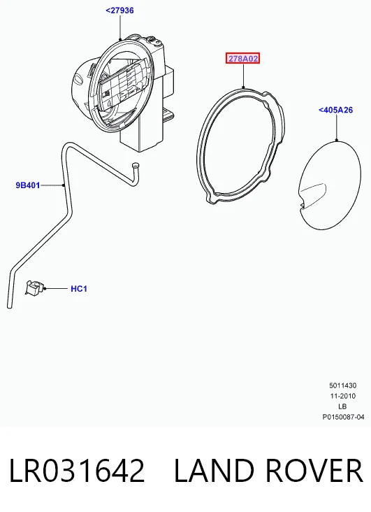 LR031642 Land Rover