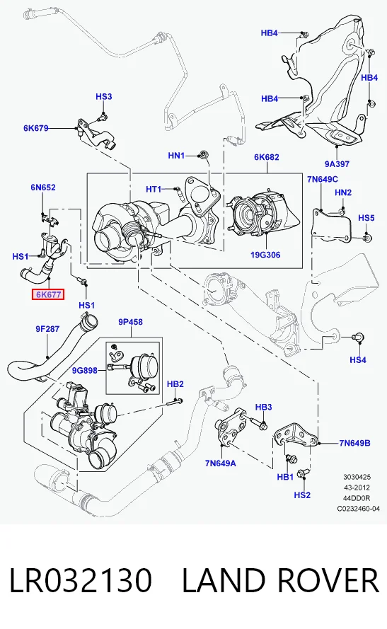 LR032130 Land Rover