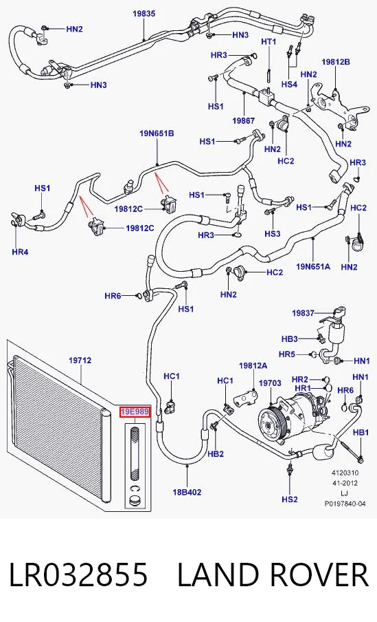 LR032855 Land Rover