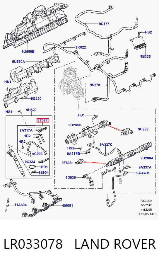 LR033078 Land Rover