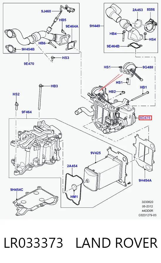 LR033373 Land Rover