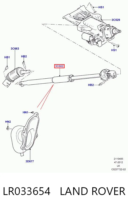 LR033654 Land Rover
