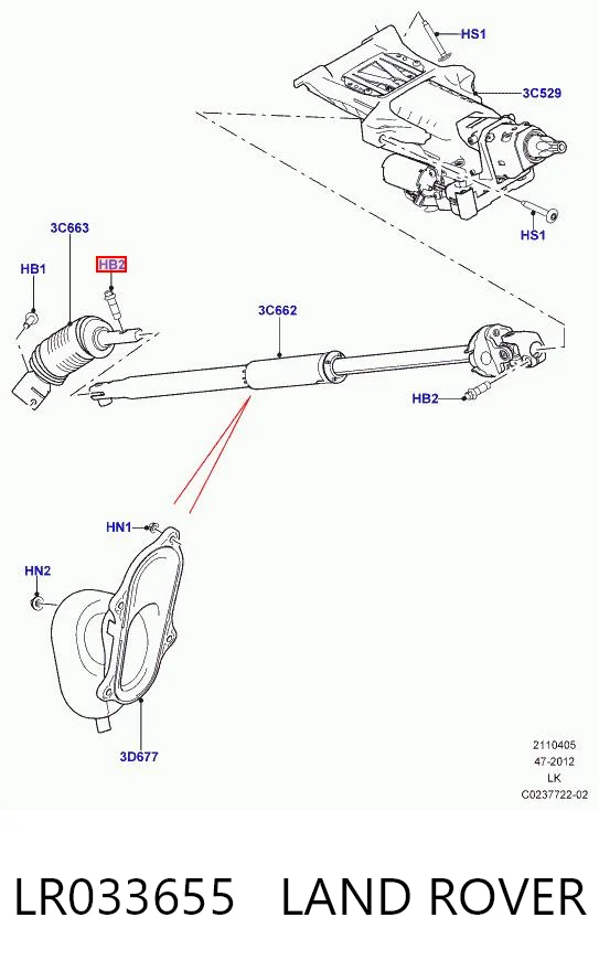 LR033655 Land Rover