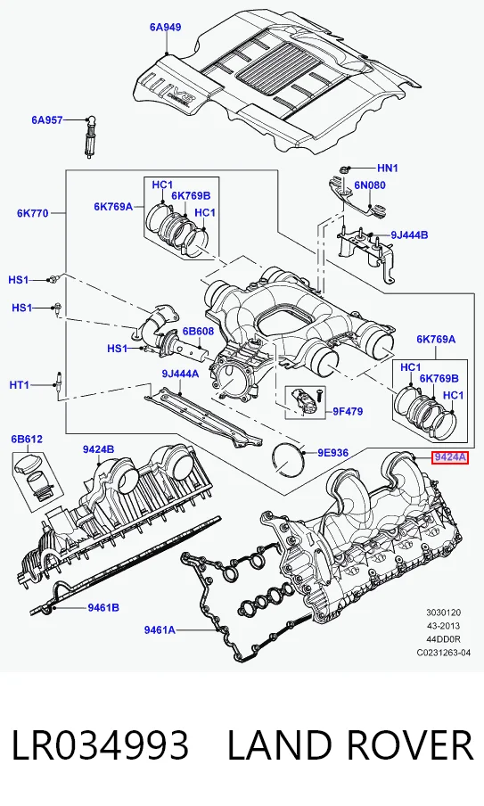 LR034993 Land Rover
