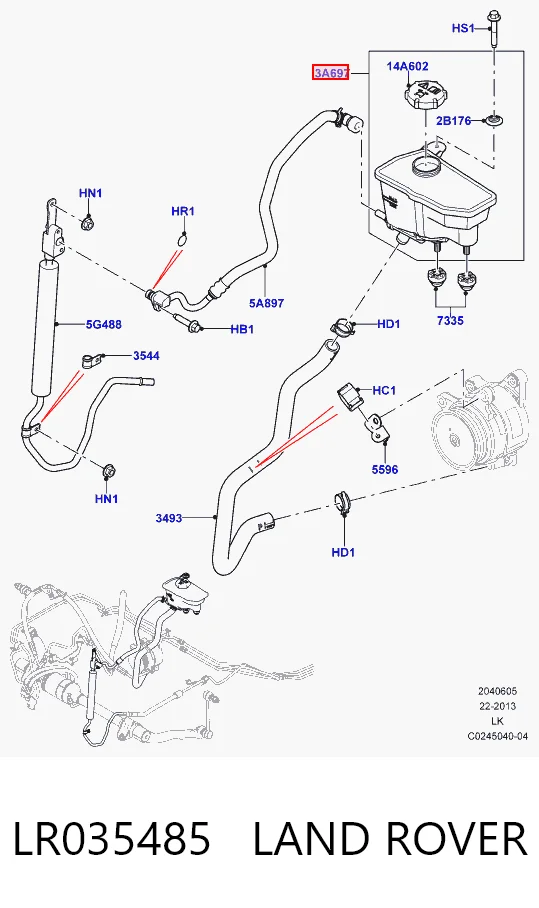 LR035485 Land Rover