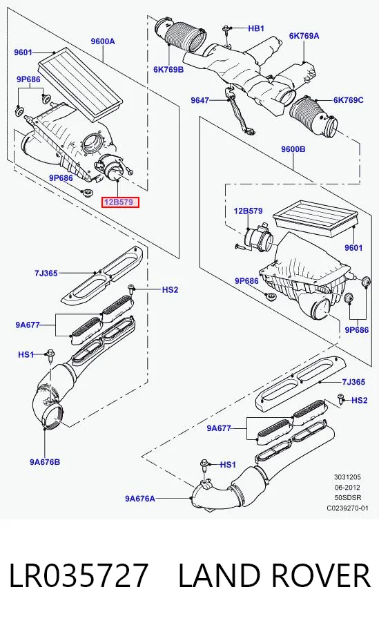 LR035727 Land Rover