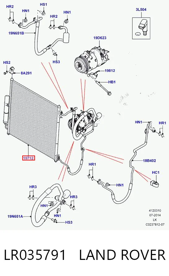 LR035791 Land Rover