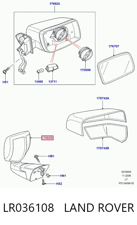 LR036108 Land Rover
