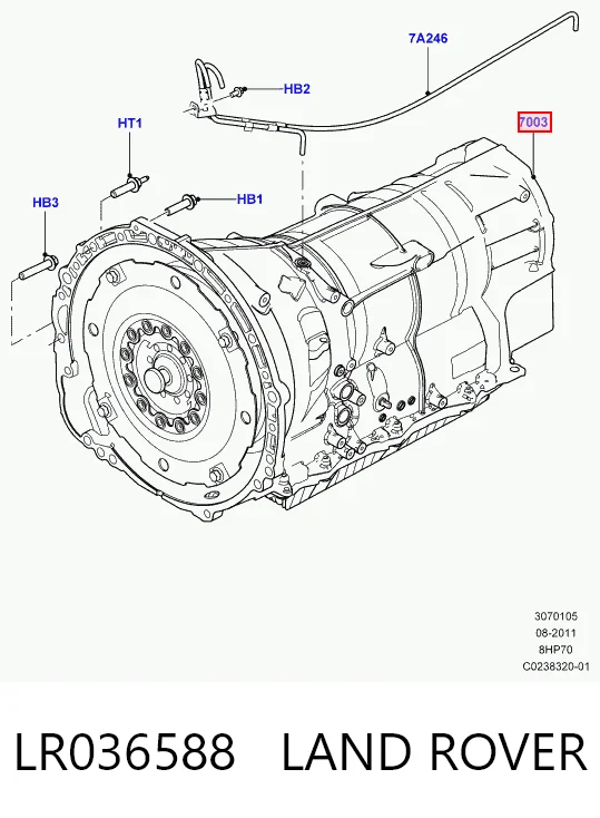 Caja automatica Range Rover II SUV (2013-2022) original desde 2082,71 €