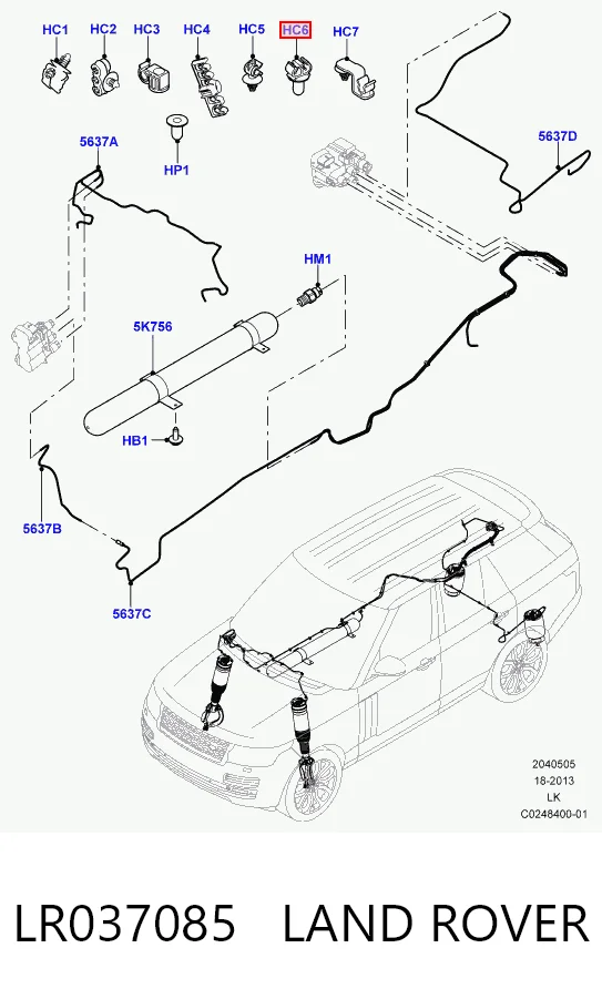 LR037085 Land Rover