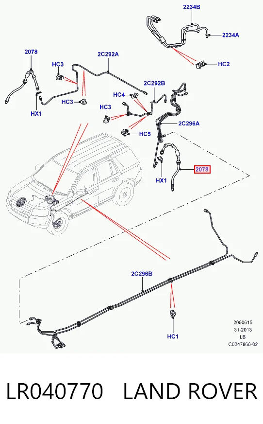 LR040770 Land Rover