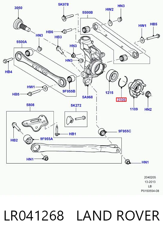 LR041268 Land Rover
