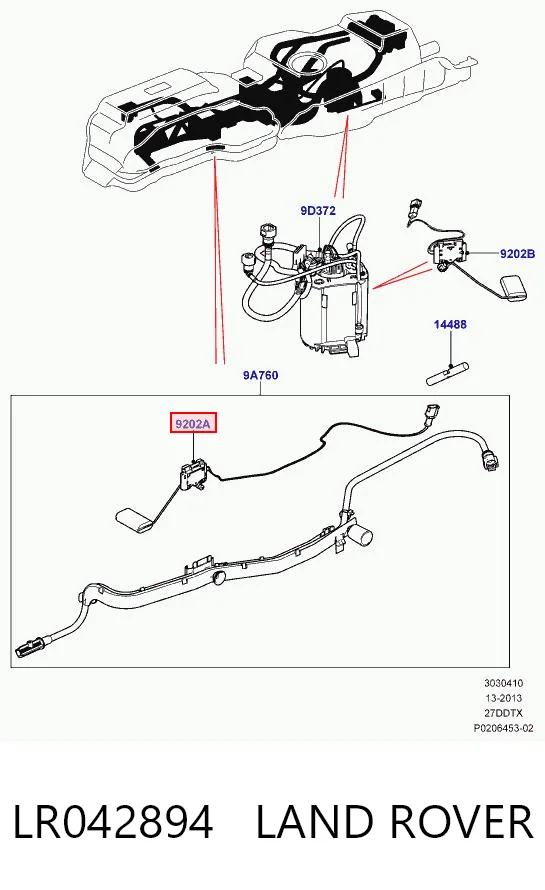 LR042894 LAND ROVER