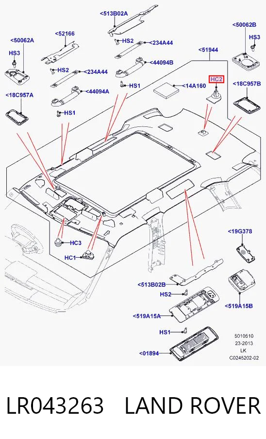 LR043263 Land Rover