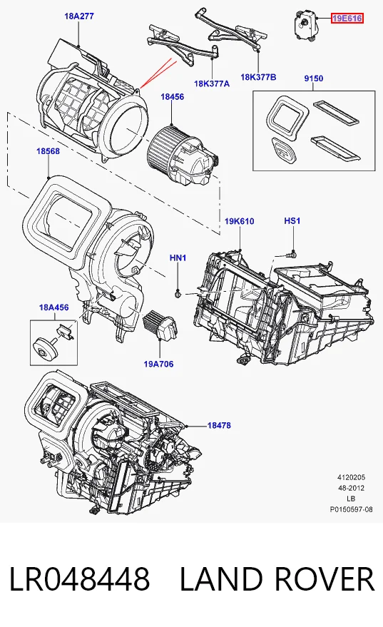 LR048448 Land Rover