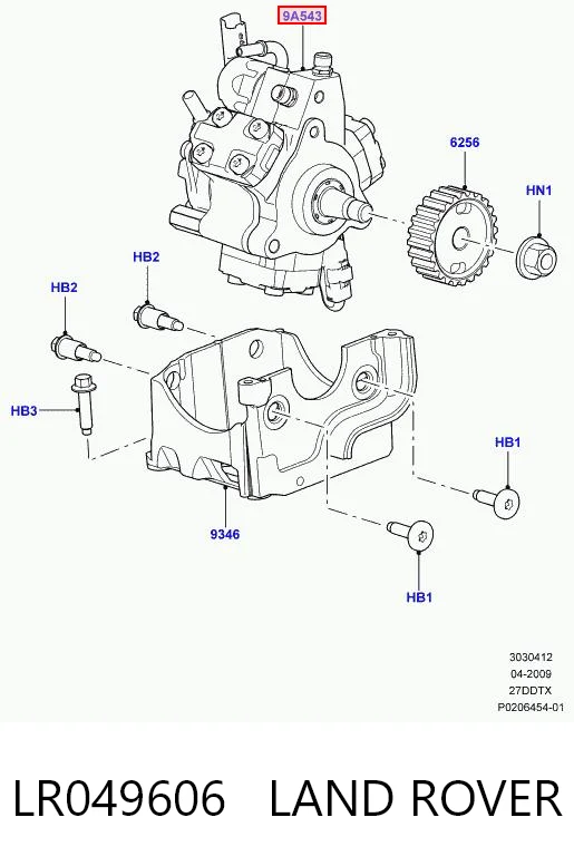 Bomba inyectora 5WS40273 Continental/Siemens