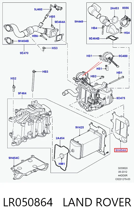 LR050864 Land Rover
