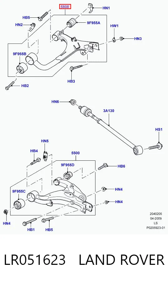 LR051623 Land Rover